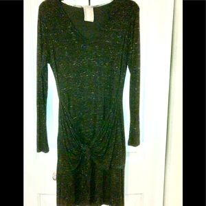 Anthropologie tie front dress